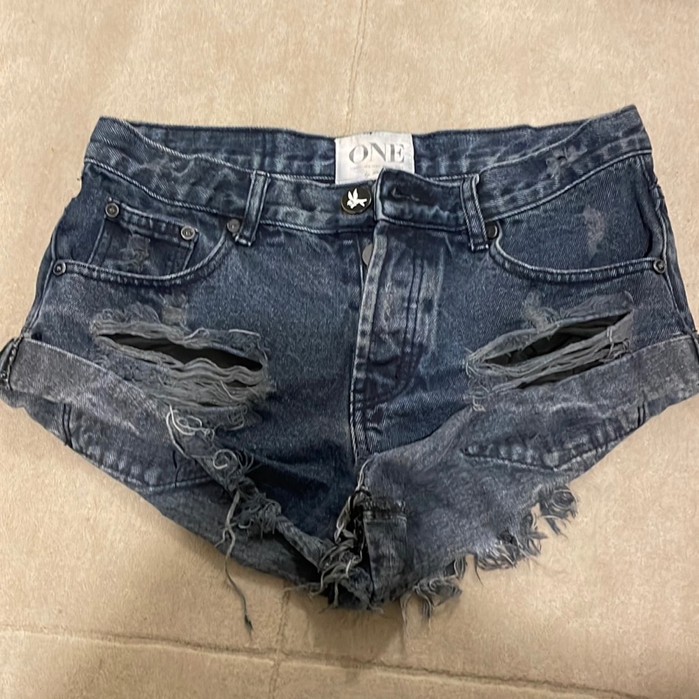 One Teaspoon bandit shorts